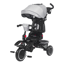 Triciclo Multifuncional Plegable JyT08e Gris
