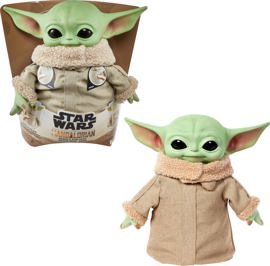 Peluche  Grogu Squeeze & Blink Con Sonido De 11 Pulg...
