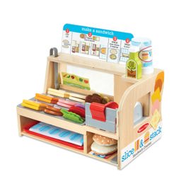 Encimera De Madera Para Sándwiches Slice & St