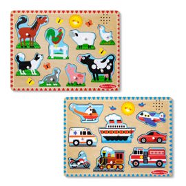 Paquete Sound Puzzle Para Niños De 2 A 5 Años