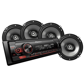 Combo Stereo + 4 Parlantes