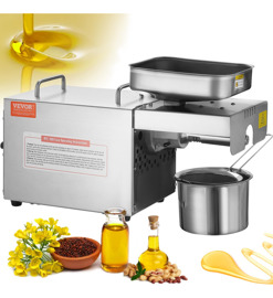 Máquina De Prensa De Aceite Eléctrica 700 W
