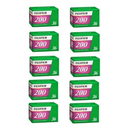 10 Rollos  Fotos Película Negativo 400 Asas 36 Expos...