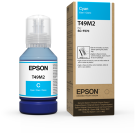 Botella De Tinta F170 T49m2 140Ml Cyan