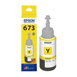 Botella De Tinta  T673 Amarillo