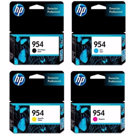 Combo Cartuchos  954 Negro + Colores