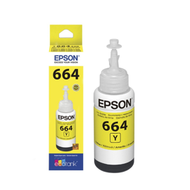 Botella De Tinta  T664 Amarillo Para Sistema Continu...