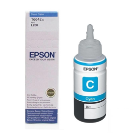 Botella De Tinta  T664 Cyan Para Sistema Continuo
