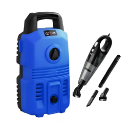 Set Hidrolavadora 110Bar 1300W + Aspiradora Auto 1...
