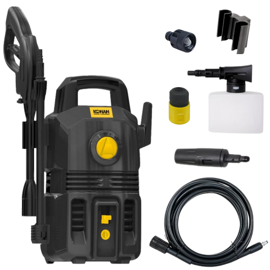 Hidrolavadora 1300W 105 Bar Caudal 360 L/H Accesori...