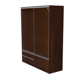 Gran Placard Xl  1,40M Puertas Corredizas Con 3 Cajo...