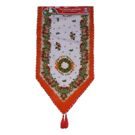 Camino De Mesa Navideño Estampado 40X1.50 Tropical
