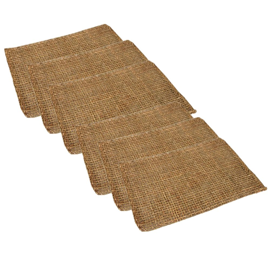 Set X6 Mantel Individual De Mesa Deco Rectang Seagra...