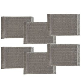 Set X6 Mantel Individual De Mesa Deco Rectangular 30...