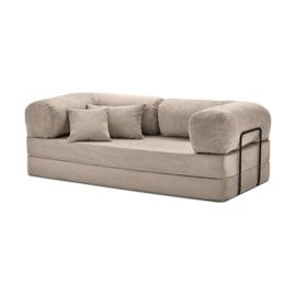 Sillon Teddy 100X200x40  Color Beige