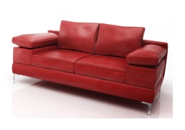 Sillón 2 Cuerpos Venus Rojo 1,80 Mts