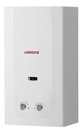 Calefón A Gas 14L Blanco Gn Tiro Natural