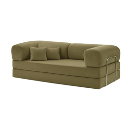 Sillon Teddy Luxury Pana Beige
