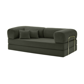 Sillón Teddy Luxury Pana Gris Oscuro