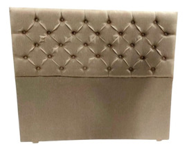 Respaldo Sommier 2 Plazas 140 Multicapitone Rombos A...