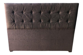 Respaldo Sommier Super Queen 160 Chenille Capitone C...