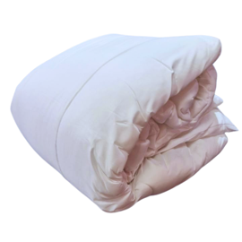 Acolchado Liso Reversible 1 1/2 Relleno Abrigado Bl...