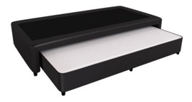 Sommier Marinero  Urania Eco Cuero Resortes 100X200 ...