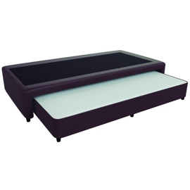 Sommier Marinero Urania Eco Cuero Resortes 100X200