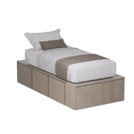 Cama Cubo Premium 1 Plaza C 3 Cajones Y 1 Zapatero ...