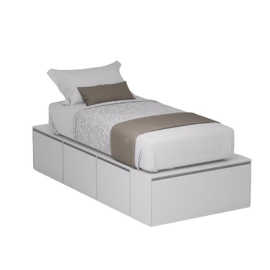 Cama Cubo Premium 1 Plaza C 3 Cajones Y 1 Zapatero ...