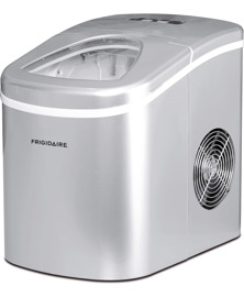 Máquina De Hielo Efic118 Plateada Compacta