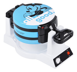 Máquina De Gofres De Mickey Y Minnie Doble Volteo