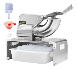 Máquina Trituradora De Hielo 300 Kg/H Acero Inoxida...