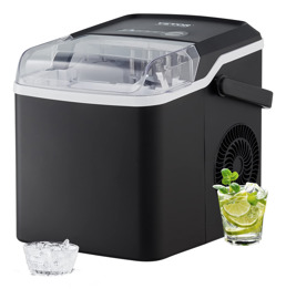 Máquina De Hielo Para Encimera, Produce 26 Libras D...