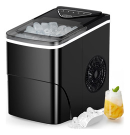 Máquina Portátil De Hielo Automática Produce 26 Lbs...