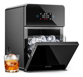 Máquina De Hielo Crystalflux Produce 144 Esferas De...