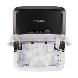 Fábrica De Hielo Imb23php 2 Medidas Color Negro