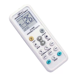 Control Universal De Aire Acondicionado  Hog0031 Lcd