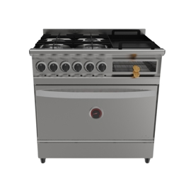 Cocina Profesional Ristorante 86 Cm Pta Acero Gn