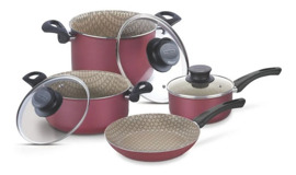 Bateria De Cocina Paris Teflon Cocina 7 Piezas