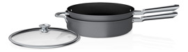 Batería De Cocina Foodi 3 Piezas Gris