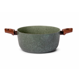 Cacerola 2 Asas 24Cm Natura Antiadherente 4.5L Indu...