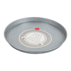 Pizzera 35 Cm Nro. 7 De Acero Aluminizado Doña Clar...