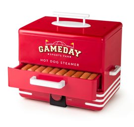 Hot Dog Steamer  Game Day Para 20 Perros Y 8 Bollos