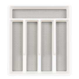 Cubiertero Blanco 32X39x5 Cm Plastico