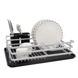 Escurre Seca Platos Aluminio Bandeja Cubiertero