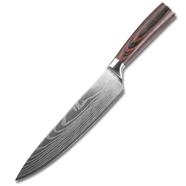 Cuchillo De Chef Profesional De Acero Inoxidable