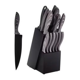 Set De 15 Piezas Cuchillos Antiadherentes