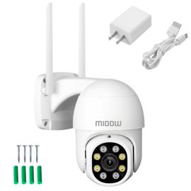 Camara De Seguridad Domo Inalambrica  Wifi 2K Dia Noche