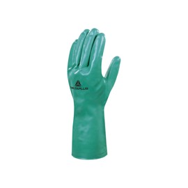 Guante Nitrilo Verde Flocado Long 33Cm N°10 Ve801ve